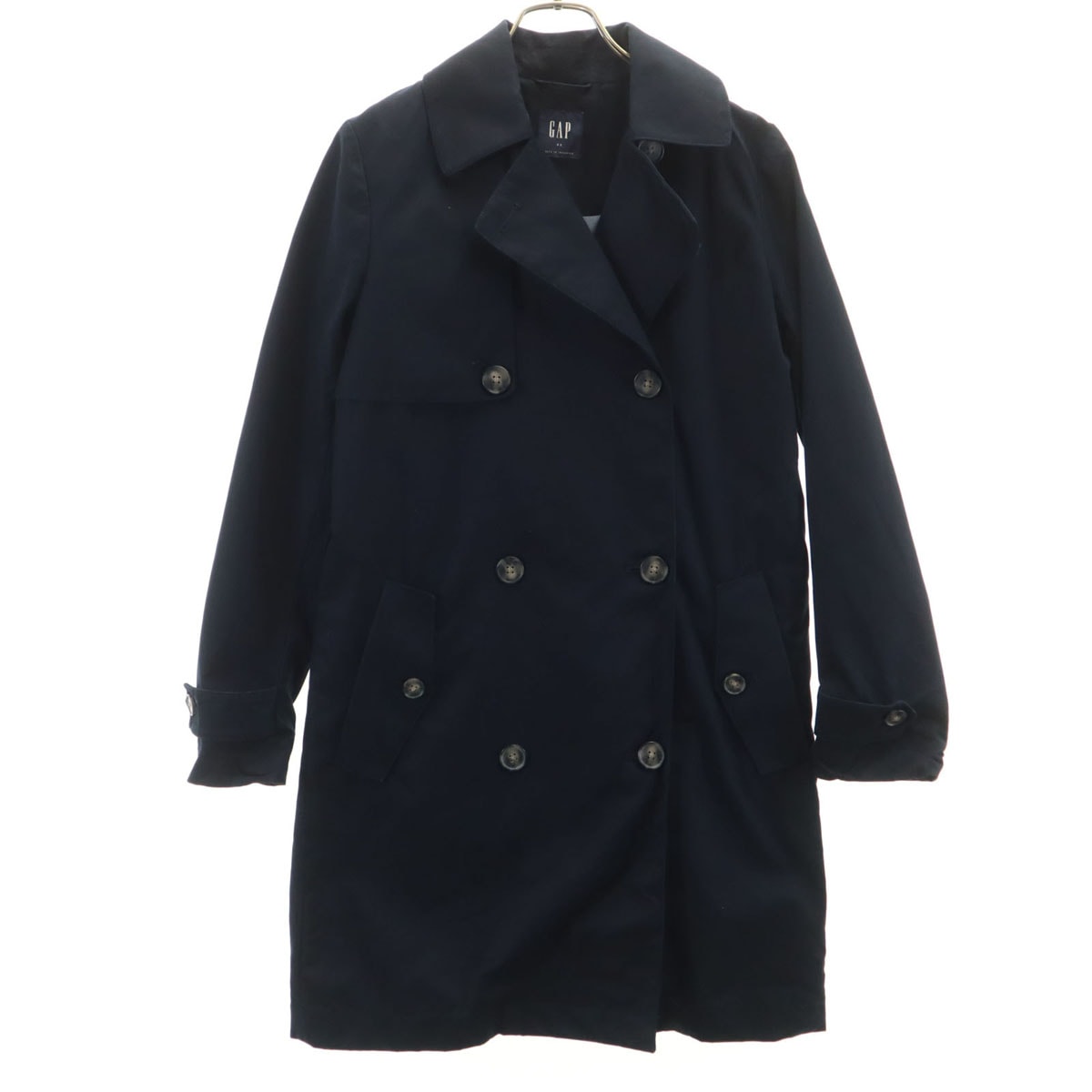 GAP ギャップ トレンチコート XS ネイビー