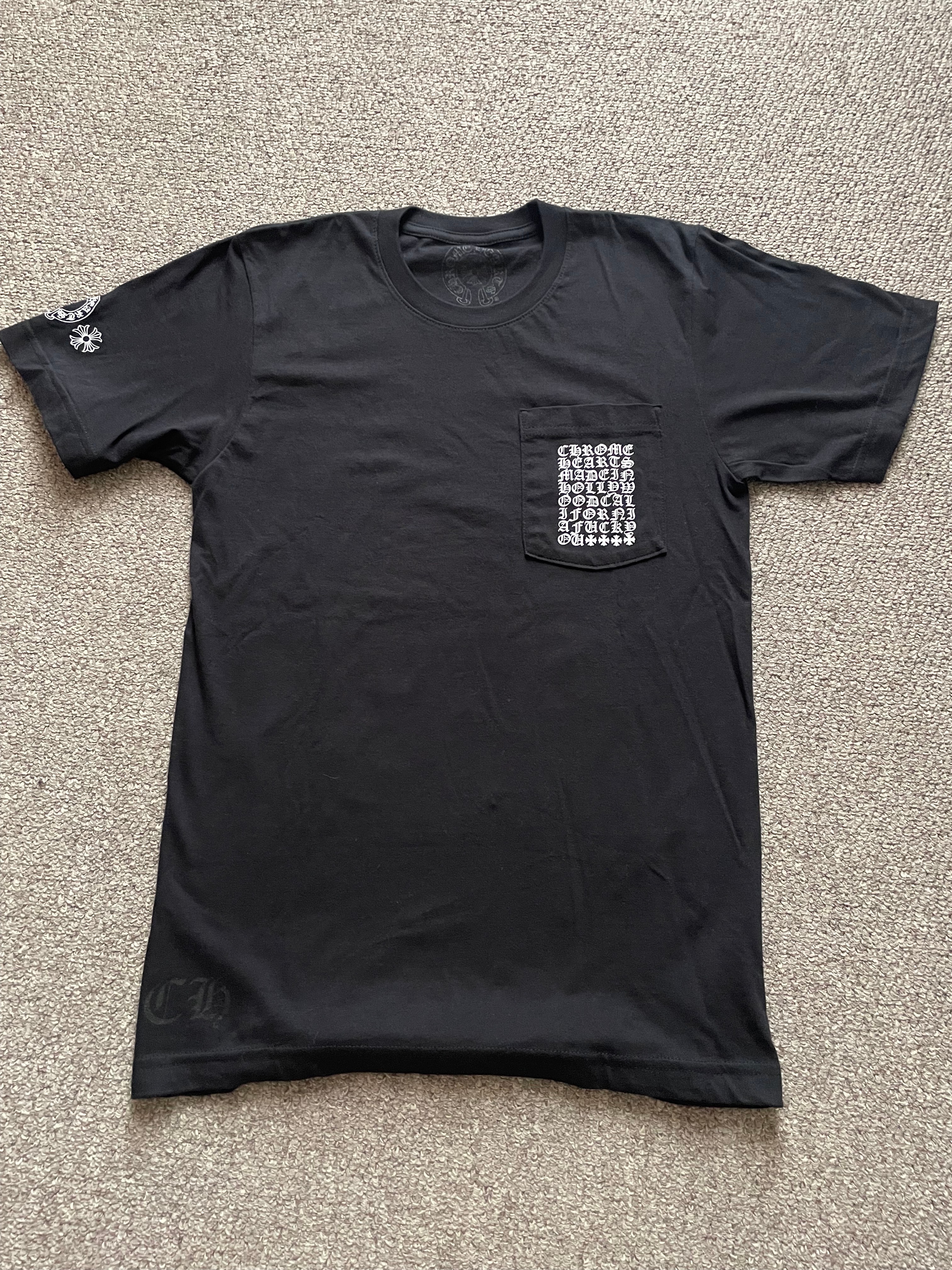 Chrome Hearts Multi Logo T-Shirt "Black"