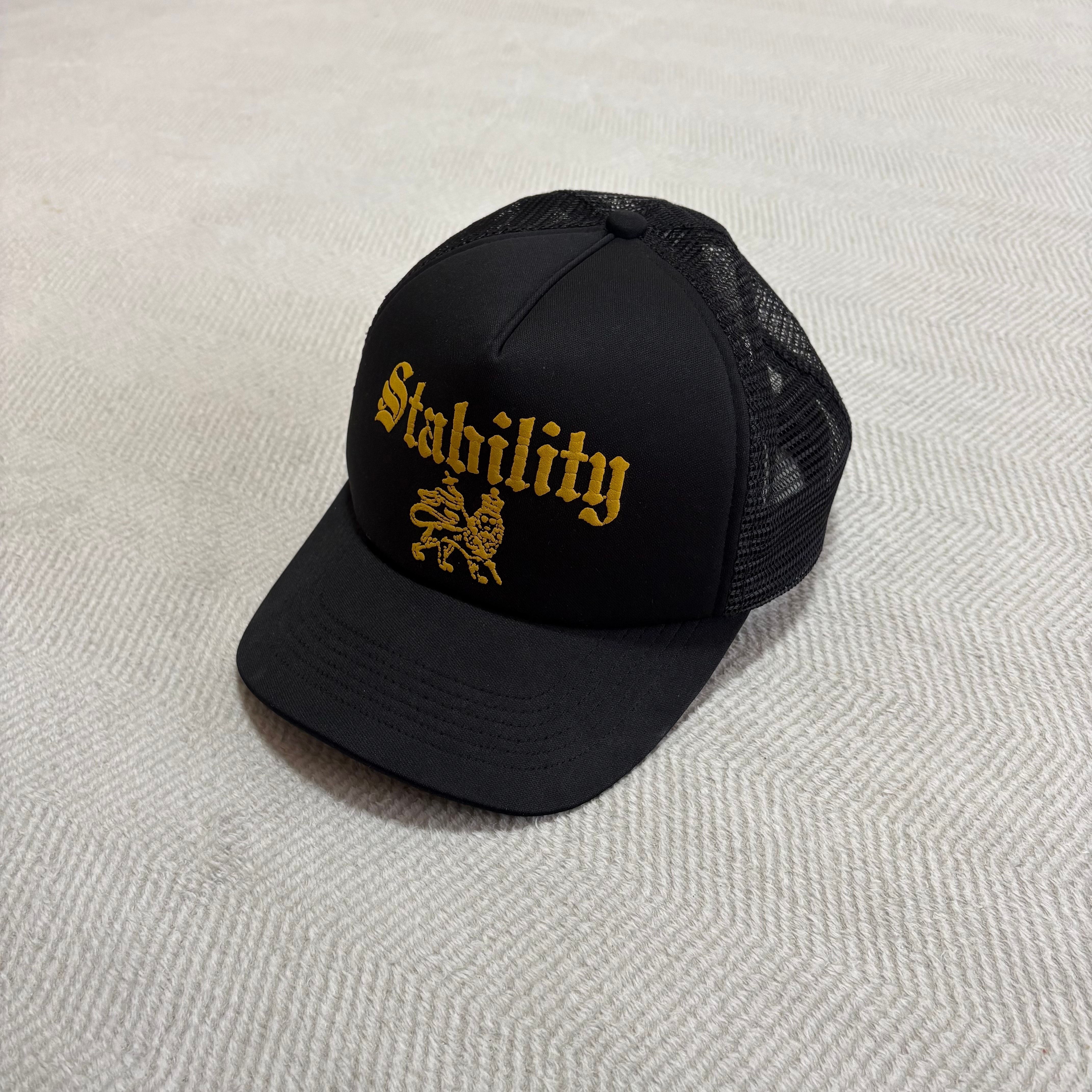 シュプリーム スタビリティー メッシュ バック 5パネル "ブラック"