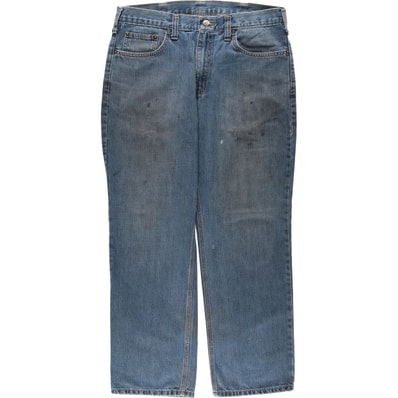 古着 カーハート Carhartt RELAXED FIT テーパードデニムパンツ メンズw36相当/eaa640515