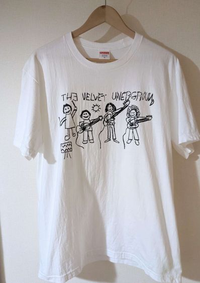 Supreme The Velvet Underground Drawing Tee "White"