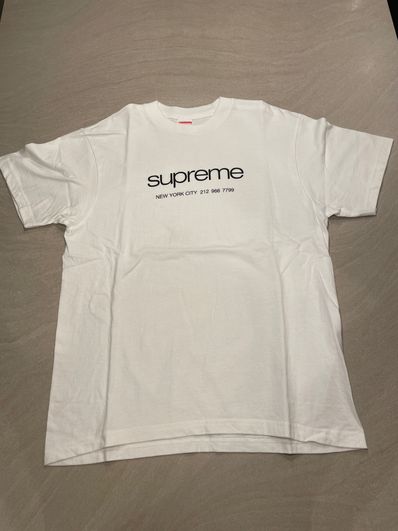 Supreme Shop Tee "White"