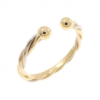 カルティエ 750スリーカラー リング