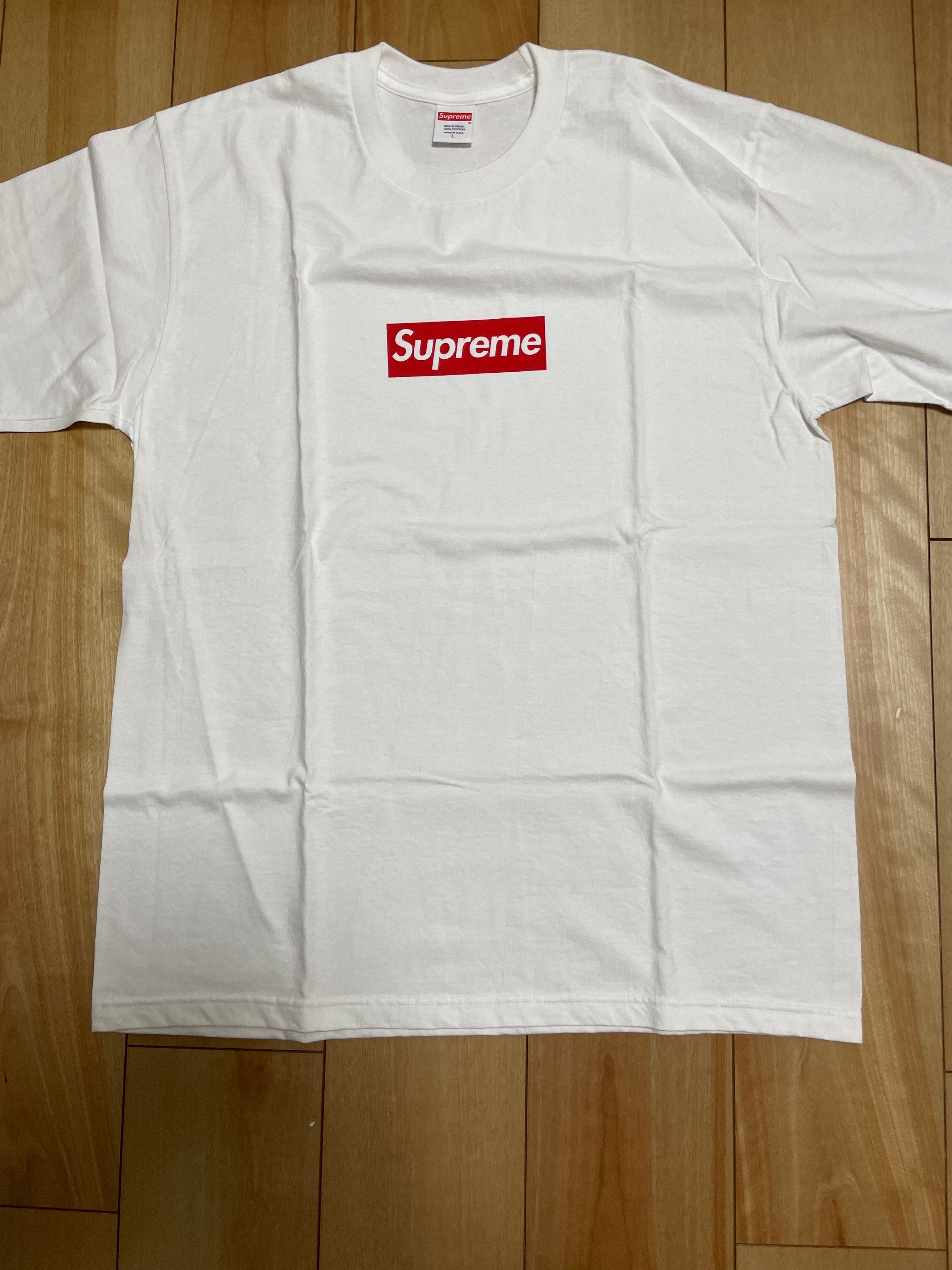 Supreme Box Logo L/S Tee "White"