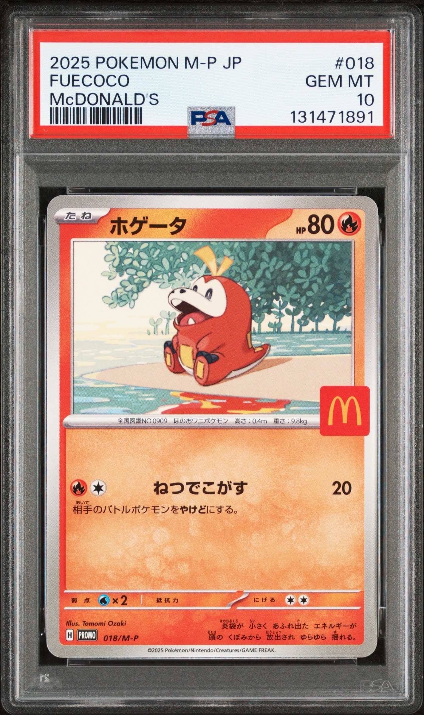 ホゲータ P [M-P 018](プロモカードパック「マクドナルド ハッピーセット2025」)