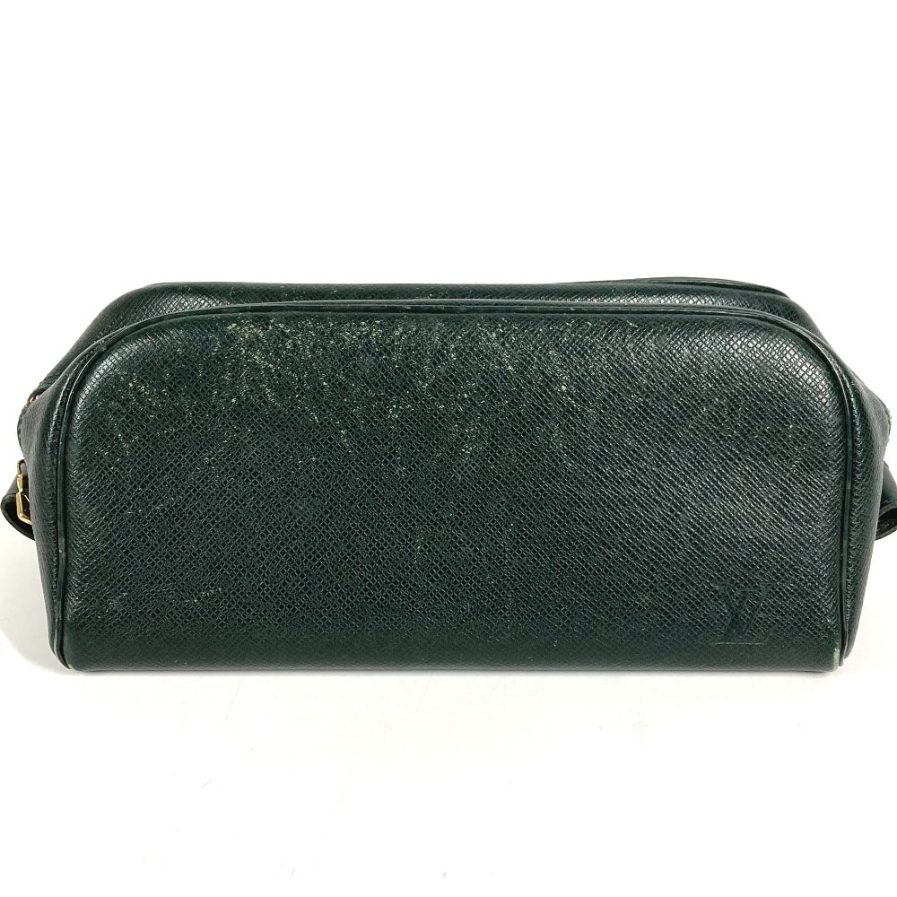 ルイヴィトン LOUIS VUITTON トゥルース トワレットPM M30224 タイガ カバン メイクポーチ 化粧ポーチ セカンドバッグ ポーチ タイガレザー エピセア グリーン