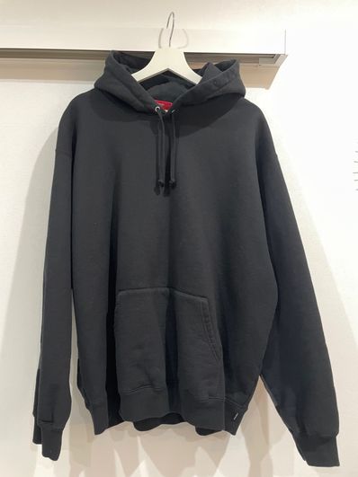 Supreme Big Logo Hooded Sweatshirt "Black"