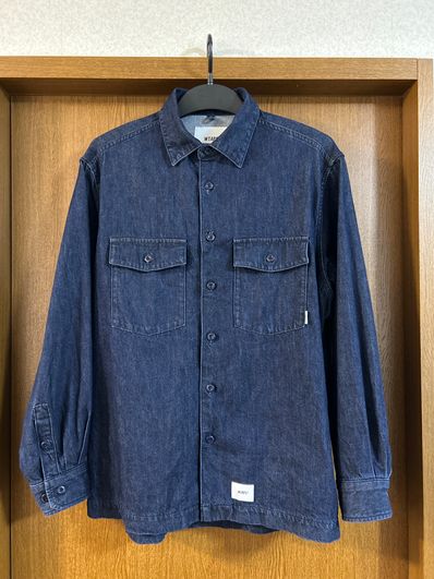 Wtaps Cbw / LS / Cotton. Denim "Indigo"