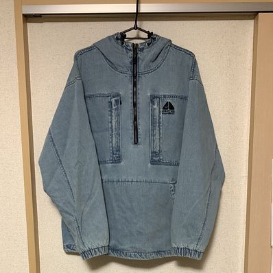 Supreme Nike ACG Denim Pullover "Washed Blue"