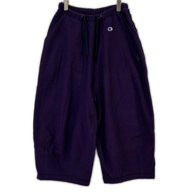 ニードルズ 【×Champion×BEAMS BOY】CWSS202 パープル ヒザデルパンツ S