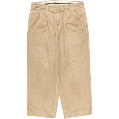 古着 エルエルビーン L.L.Bean ツータック コーデュロイパンツ メンズw36相当/eaa618688