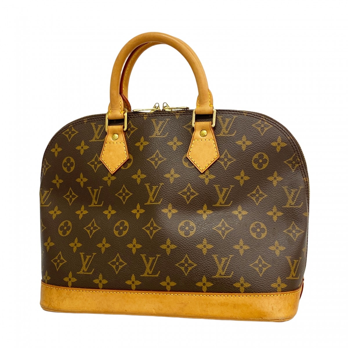 【6db1192-h】ルイヴィトン ハンドバッグ モノグラム アルマ M51130 ブラウン【中古】レディース