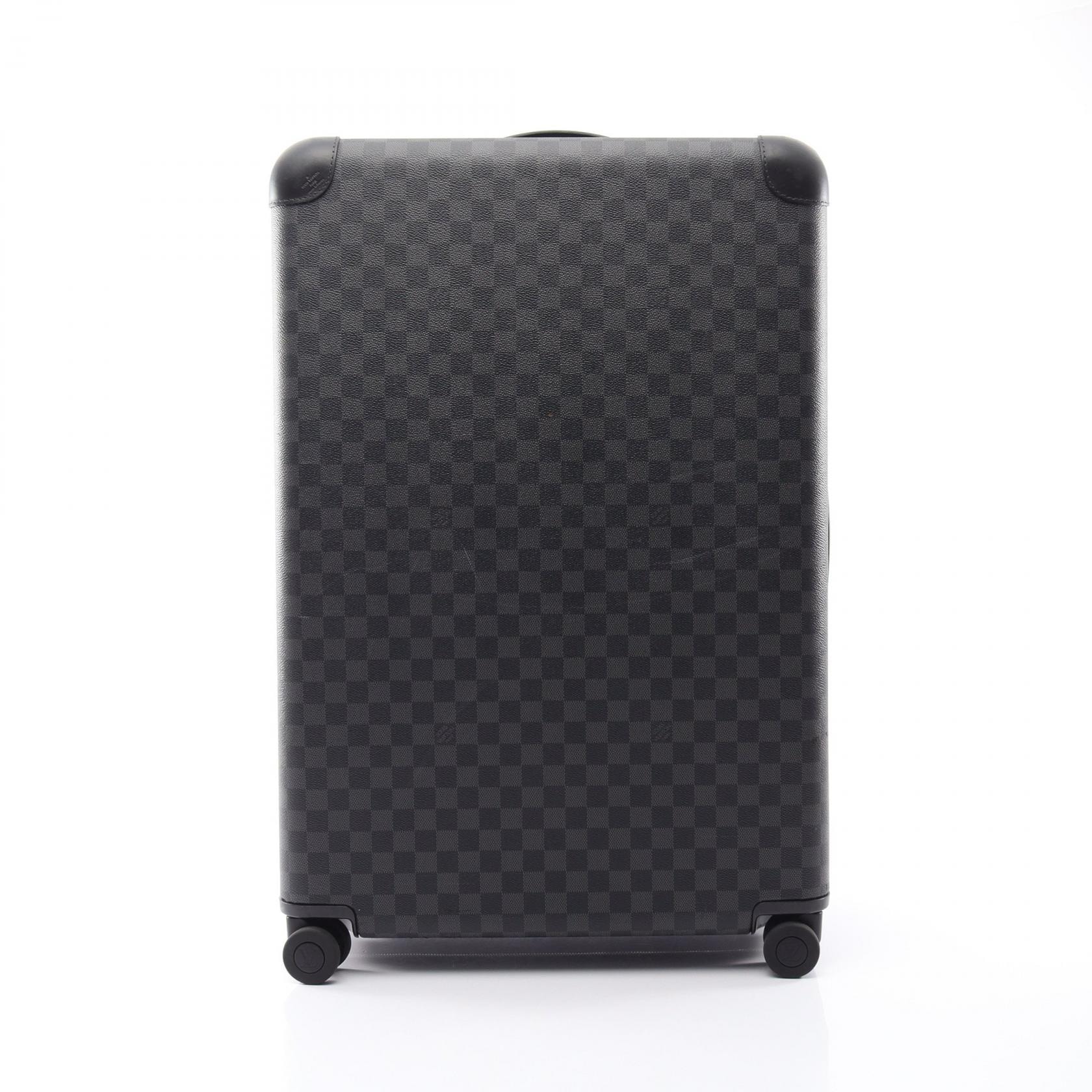 ルイ・ヴィトン LOUIS VUITTON ホライゾン70 ダミエグラフィット キャリーバッグ キャリーバッグ バッグ PVCコーティングキャンバス レザー ダミエ・グラフィット グレー メンズ ブラック系 / グレー系 N41646