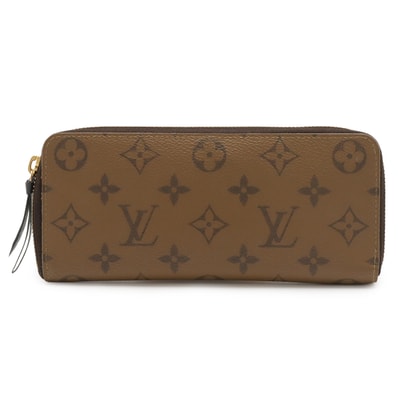 ルイ・ヴィトンポルトフォイユクレマンス モノグラムリバース M82336