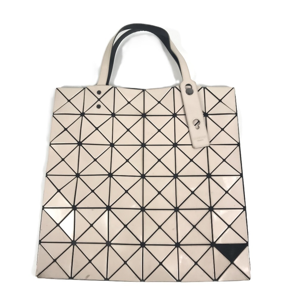 イッセイミヤケ ISSEY MIYAKE BAOBAO バオバオ トートバッグ カバン 肩掛け ショルダーバッグ PVC ベージュ
