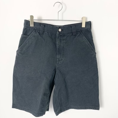 Stussy Work Short Washed Canvas "Black"