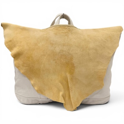 未使用品 ビズビム トートバッグ UT.RIME TOTE(L) アイボリー
