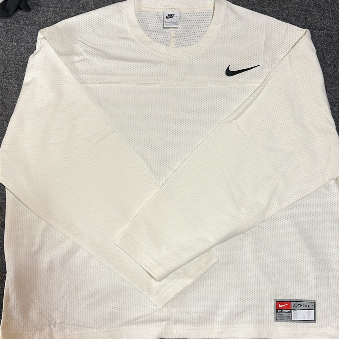 Nike x Stussy Long Sleeve Top "White"