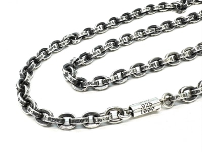 Chrome Hearts Paper Chain Necklace "Silver"