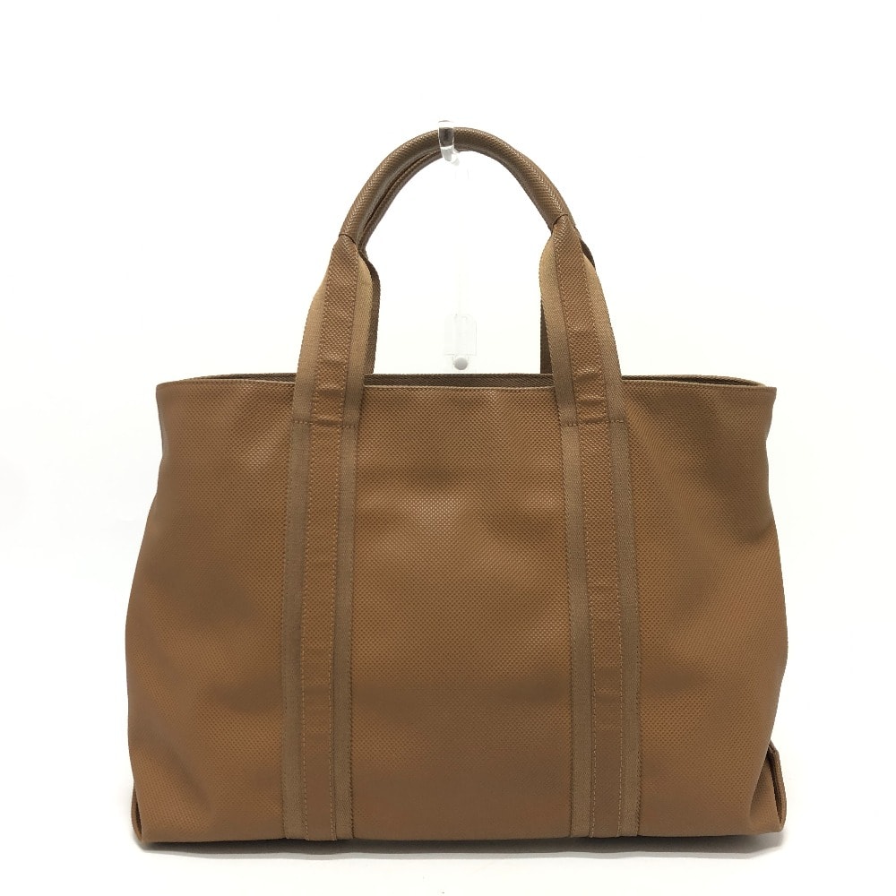 ボッテガヴェネタ BOTTEGA VENETA マルコポーロ カバン ハンドバッグ  トートバッグ PVC キャラメルブラウン