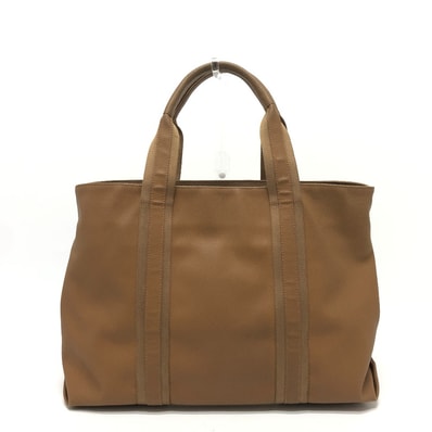 ボッテガヴェネタ BOTTEGA VENETA マルコポーロ カバン ハンドバッグ トートバッグ PVC キャラメルブラウン