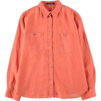 古着 ラルフローレン Ralph Lauren LAUREN ローレン 長袖 シャツ レディースM相当/eaa575947