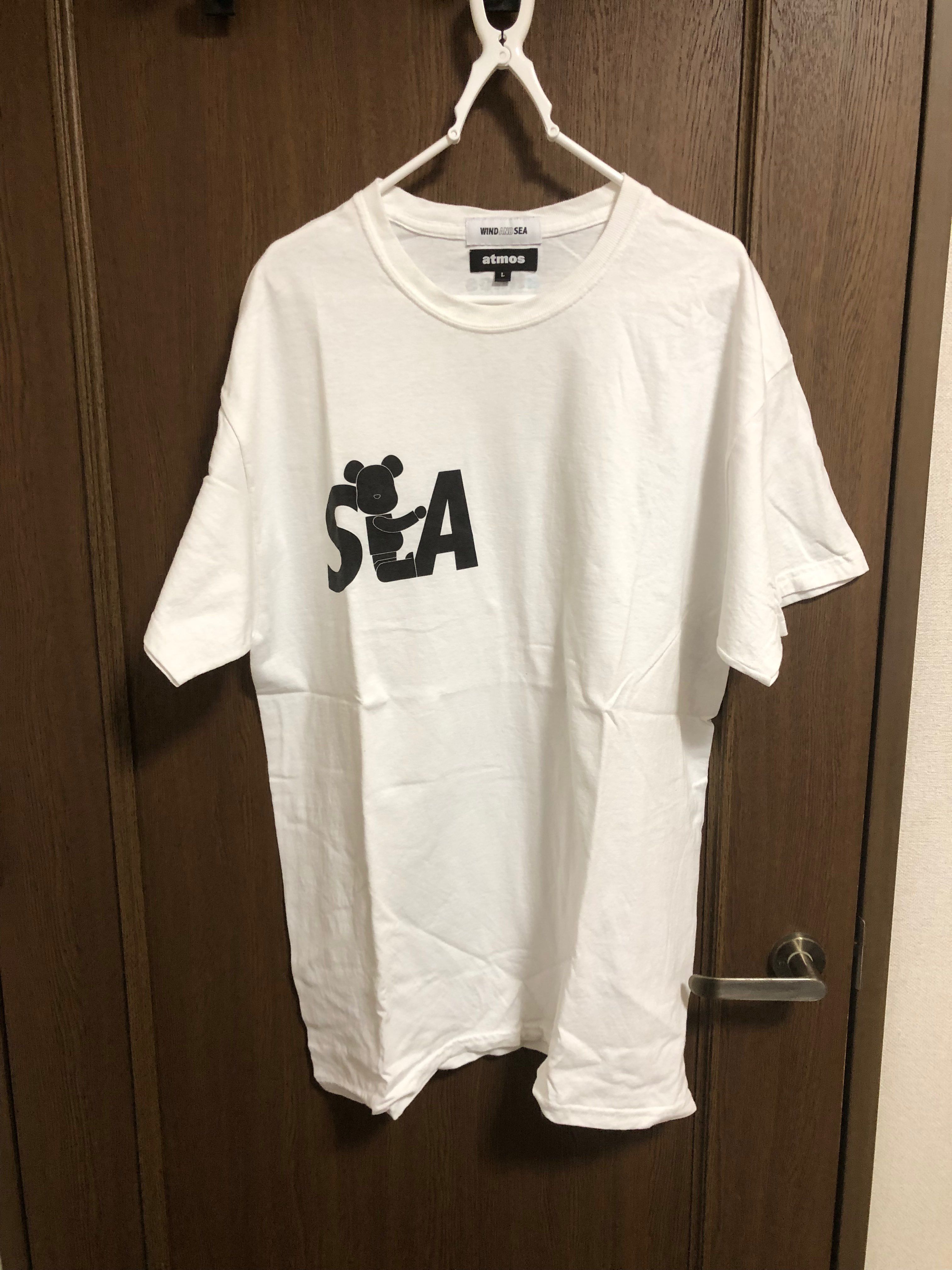 Bearbrick x atmos x WIND AND SEA Tシャツ