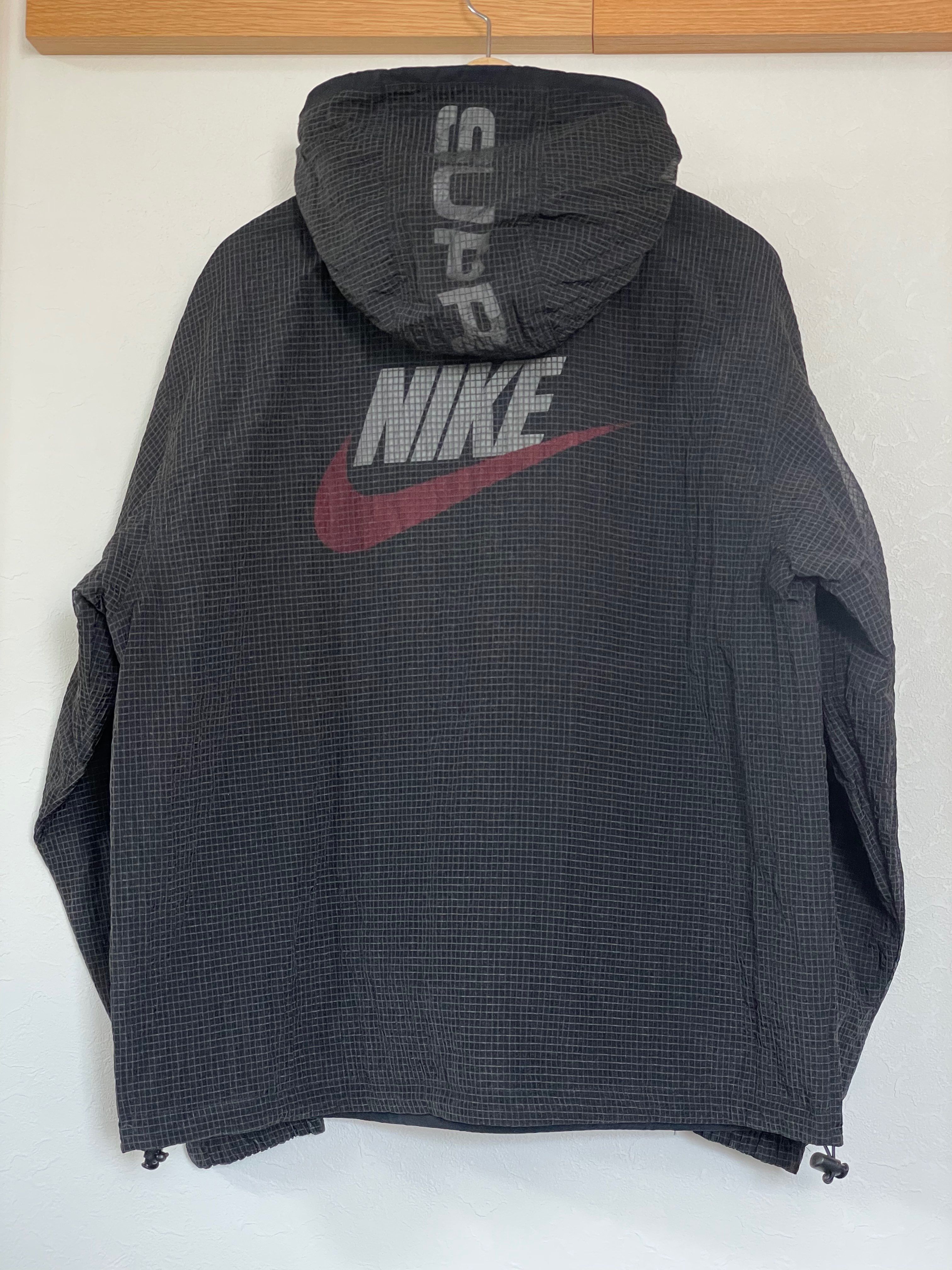Supreme / Nike Jewel Reversible Ripstop Anorak "Black"
