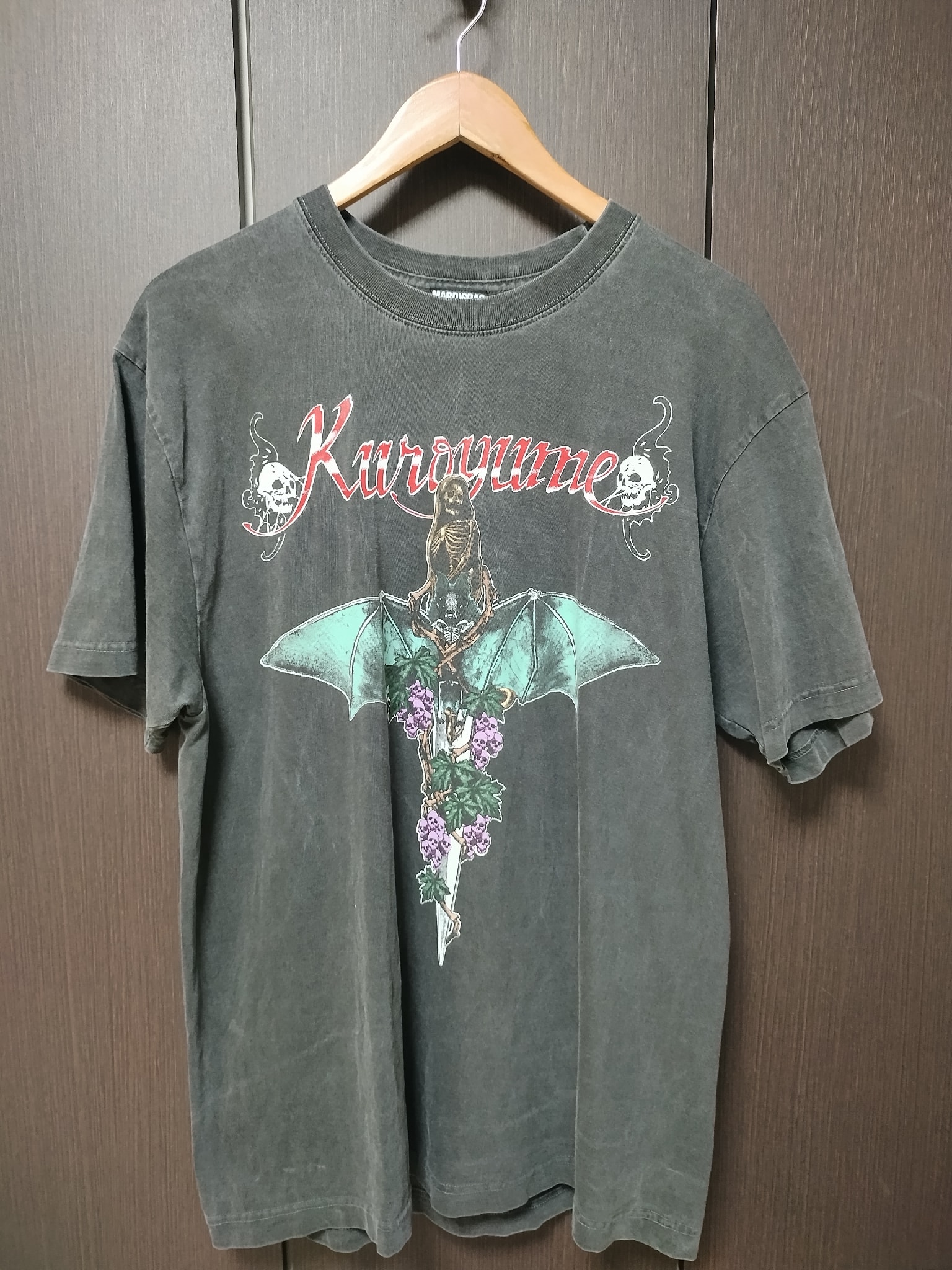 SAINT Mxxxxxx x Kuroyume Collaboration Tee Knife & Grape "Black"