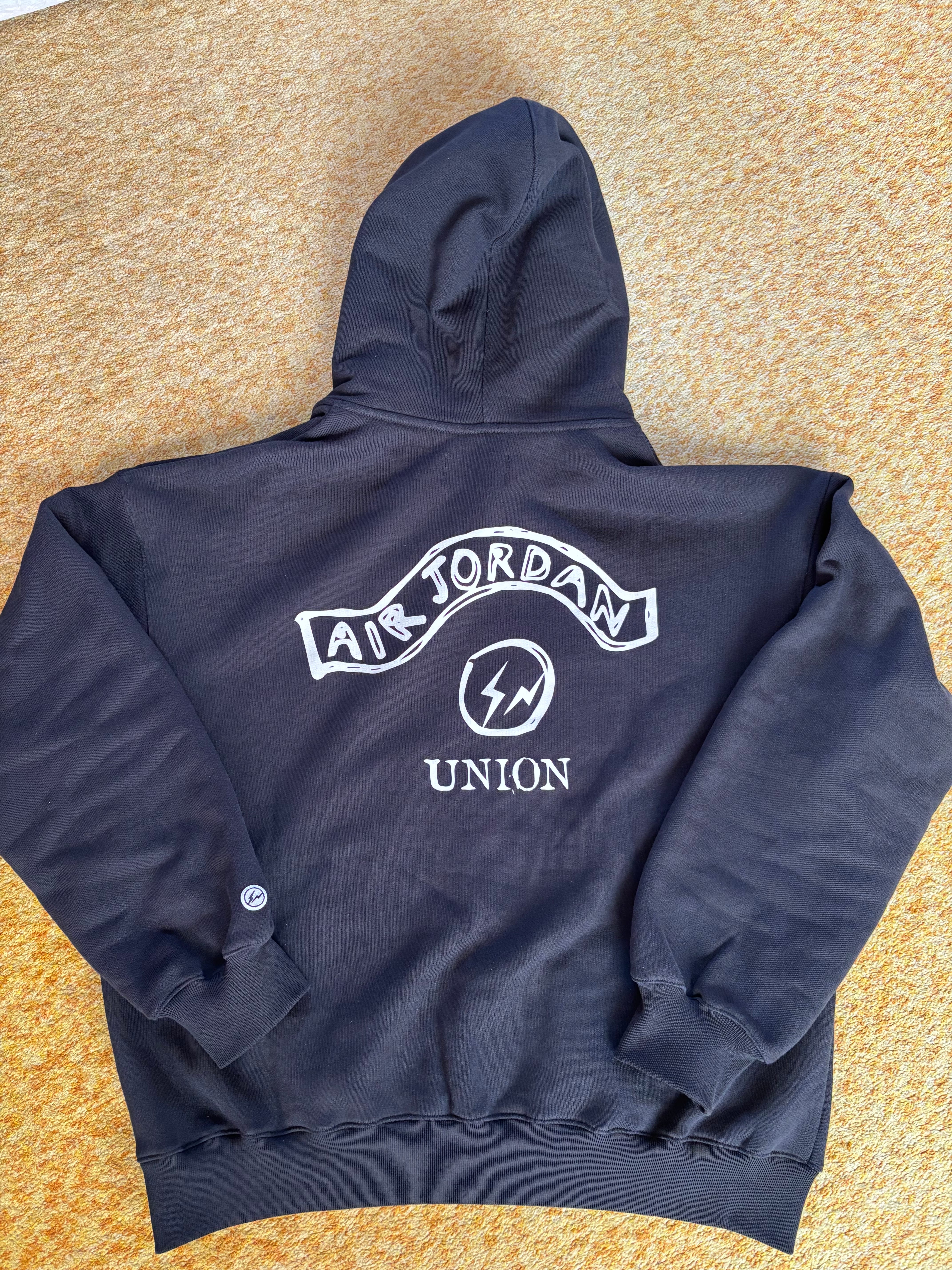 Nike Jordan x FRAGMENT x UNION Zip Hoody "Black"