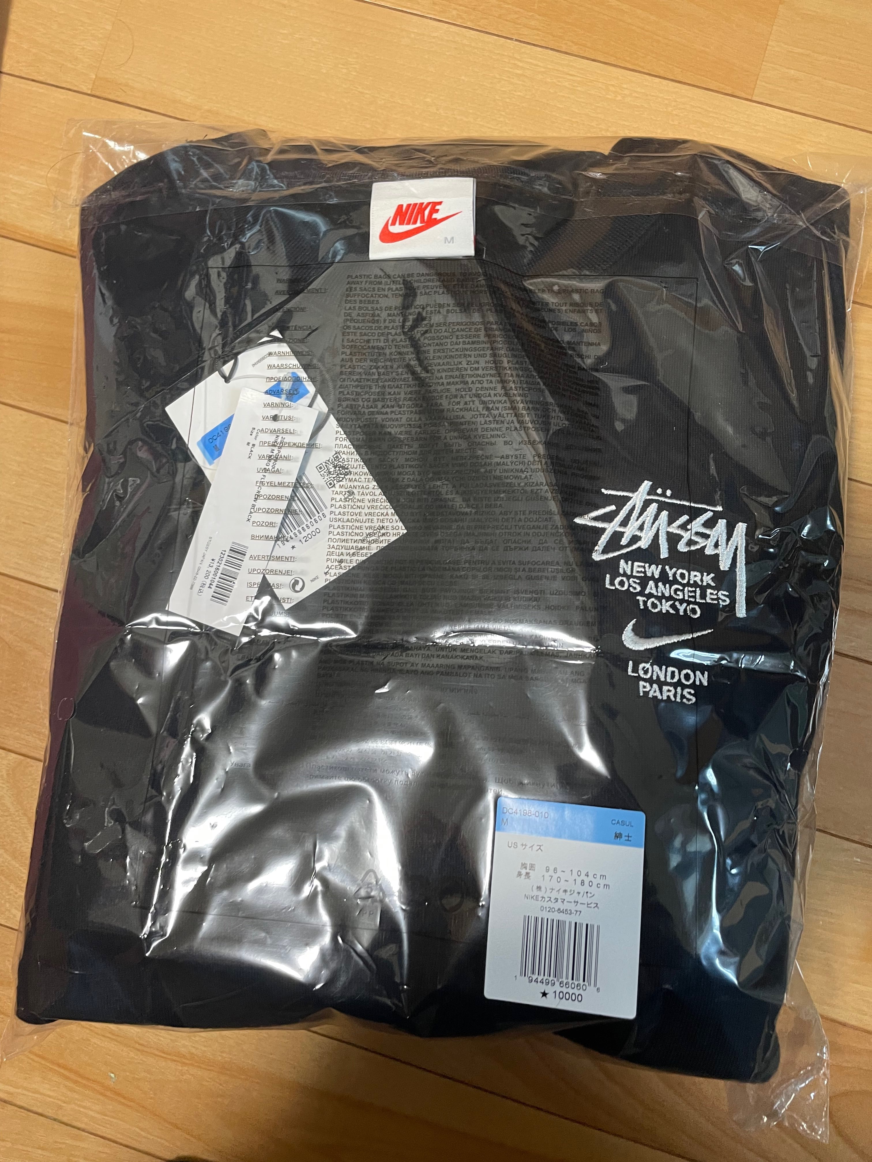 Nike x Stussy International Crewneck Sweatshirt (US Size) "Black" DC4198-010