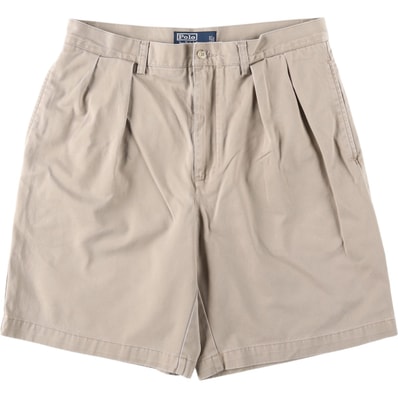 古着 ラルフローレン Ralph Lauren POLO by Ralph Lauren TYLER SHORT ツータック チノショーツ ショートパンツ メンズw33相当/eaa661817
