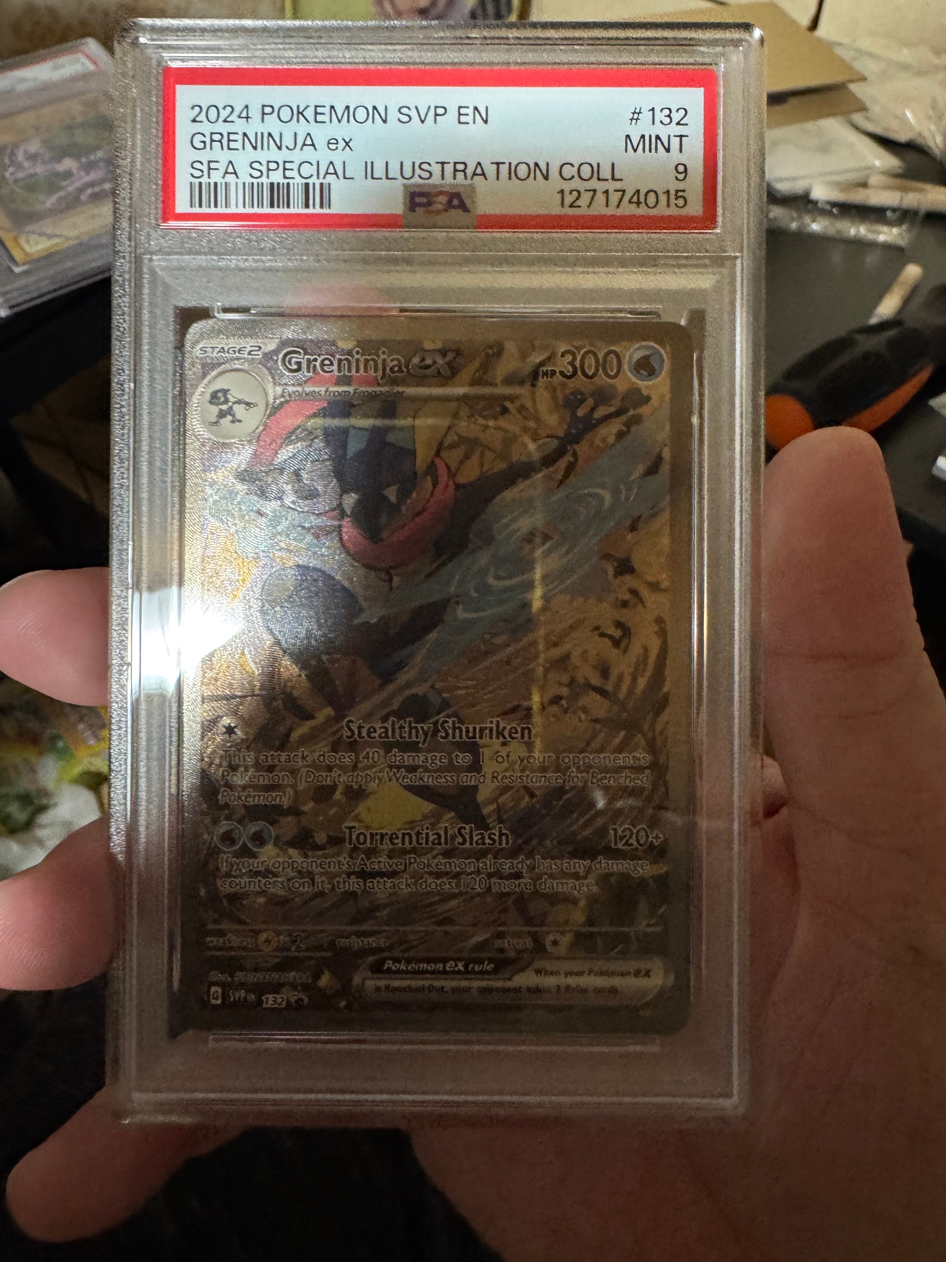 ゲッコウガex P [SVP EN 132]【英語版】(スカーレット&バイオレット「シュラウデッドフェイブル ゲッコウガex スペシャルイラストレーション コレクション」)