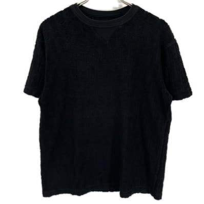 ディオールオム 113J692A0614 ブラック パイル オブリークTシャツ XS