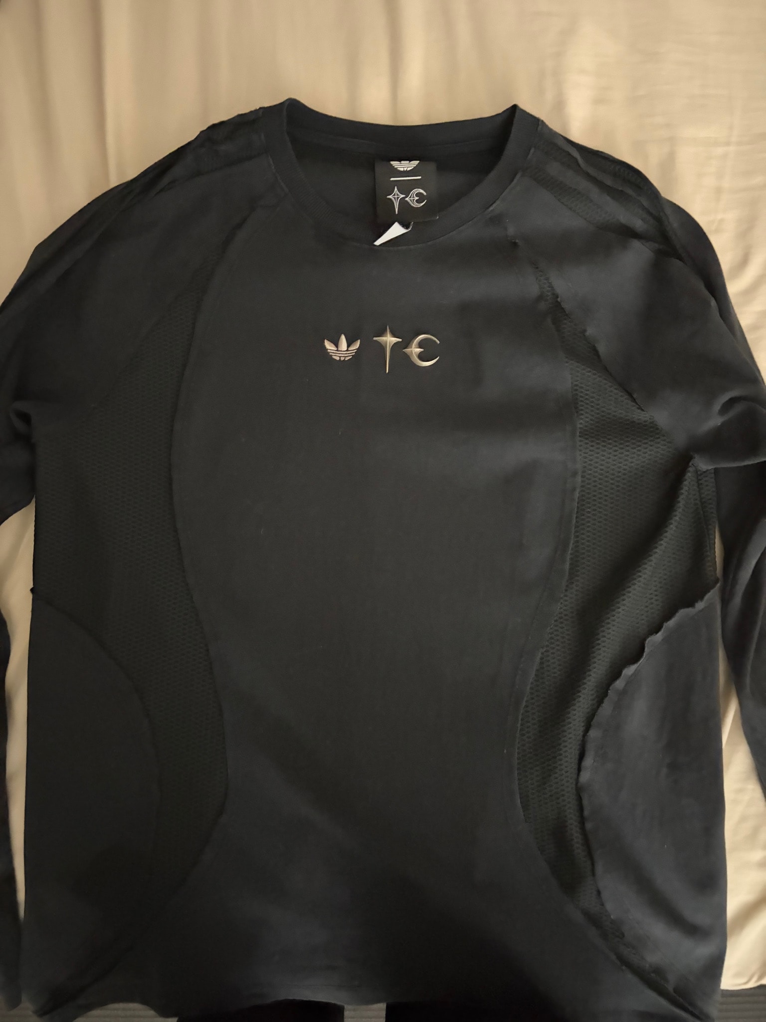 adidas x Thug Club Team Geist Long Sleeve T-Shirt "Black"