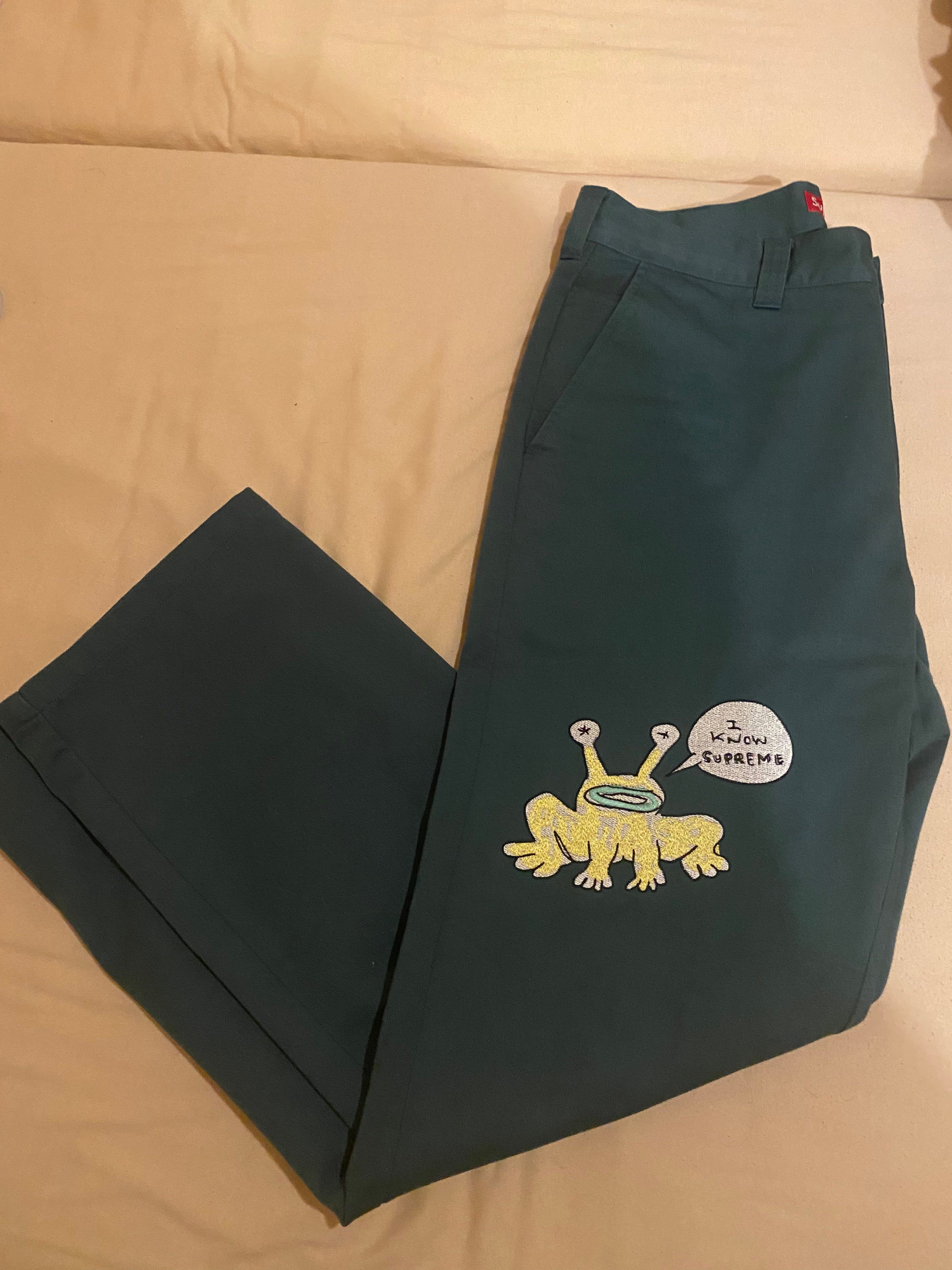 Supreme Daniel Johnston Embroidered Work Pant 