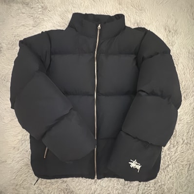 Stussy Down Puffer Nylon "Black"