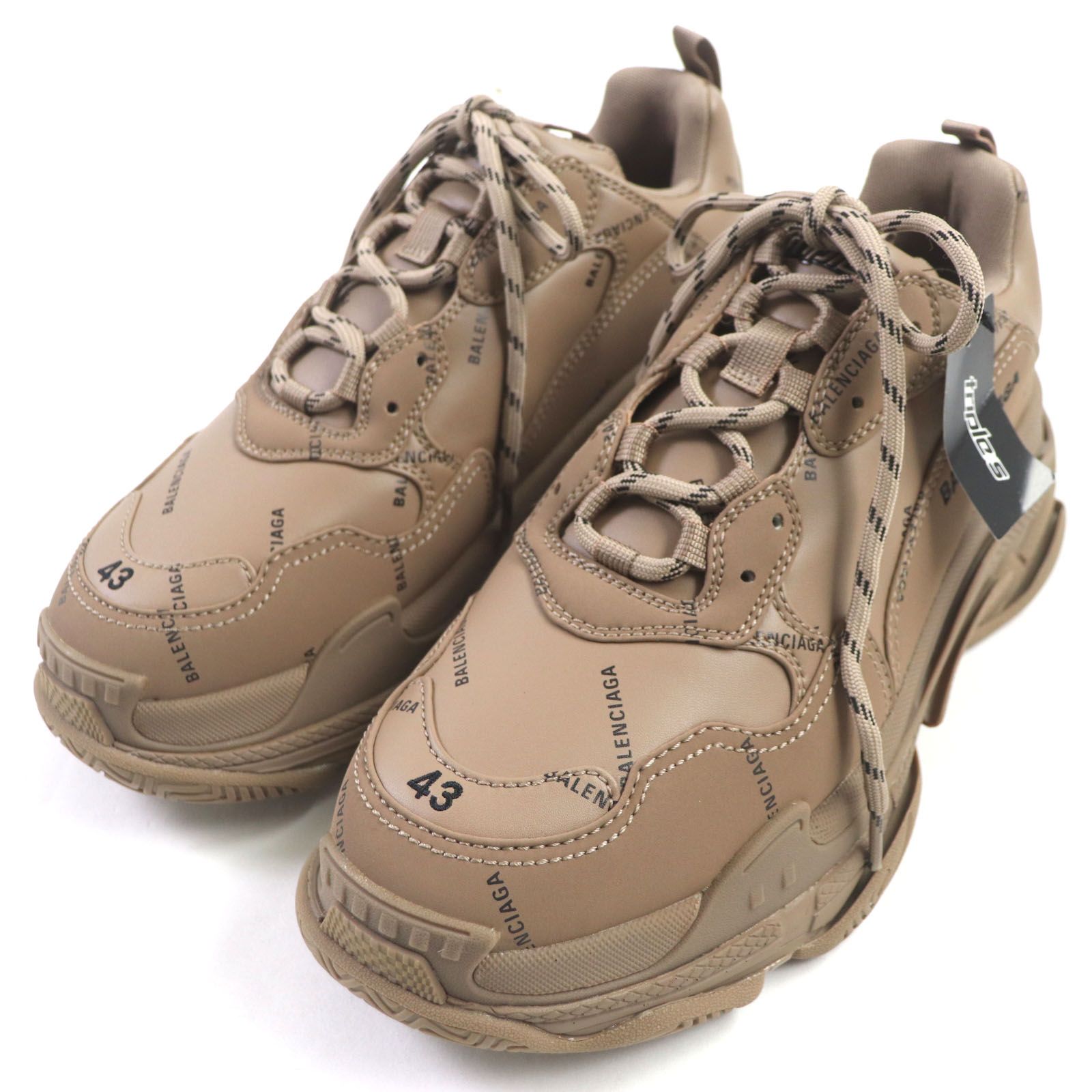 バレンシアガ スニーカー TRIPLE S メンズ 43 536737