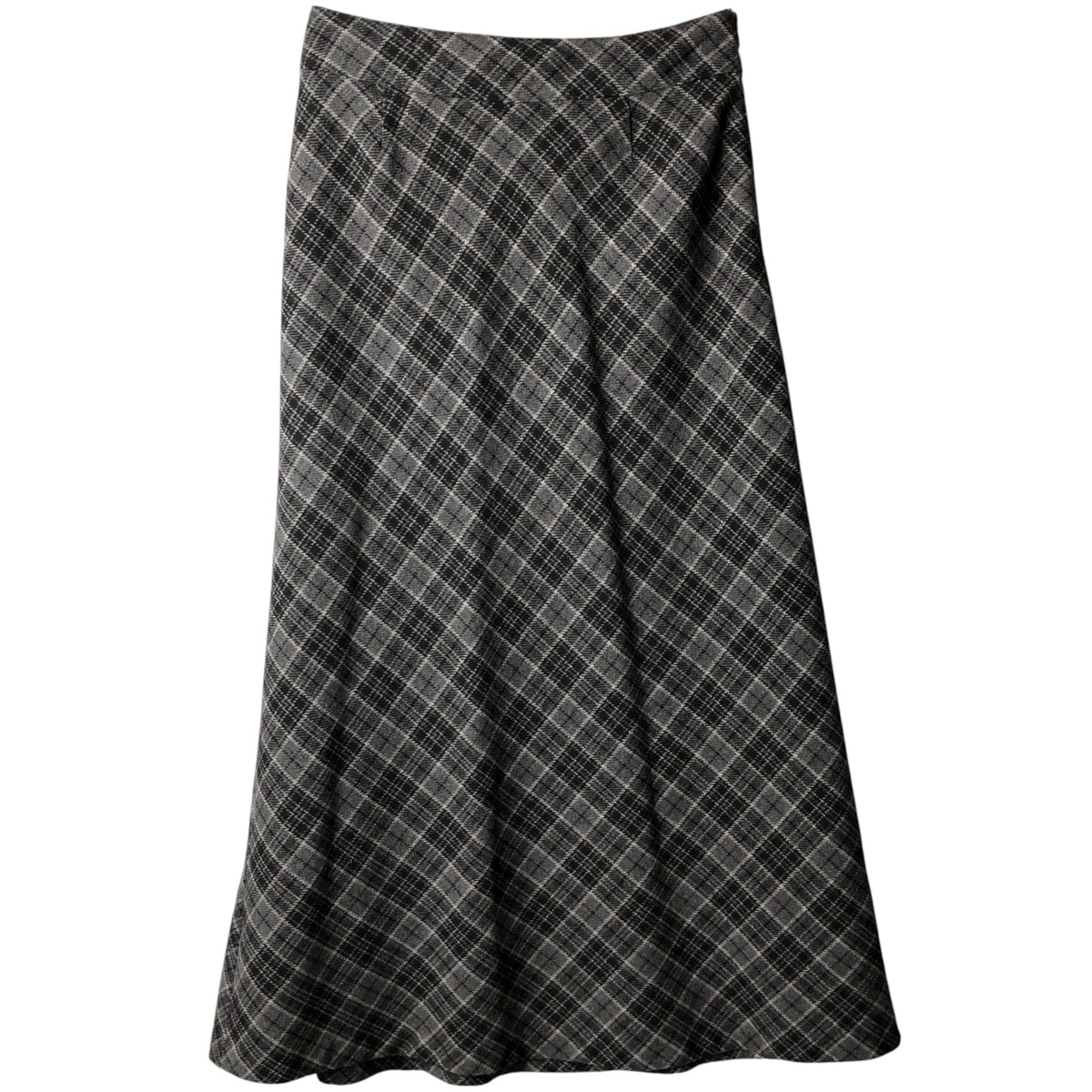 古着 90年代 ギャップ GAP オールドギャップ チェック柄 ウール ロング Aラインスカート レディースL相当 ヴィンテージ/eaa583592