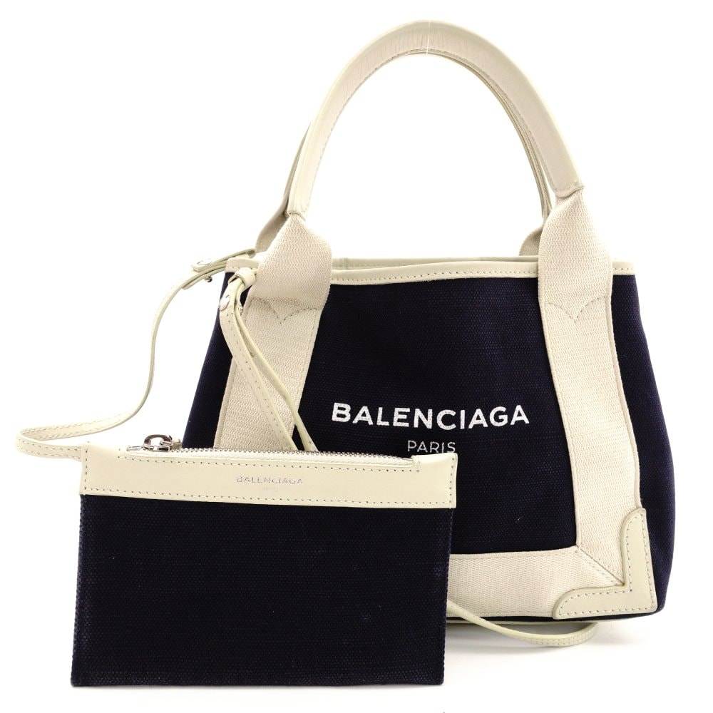 バレンシアガ ビストロ XS ストラップ付きバスケット 