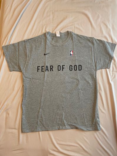 FEAR OF GOD / Nike Warm Up T-Shirt "Grey"