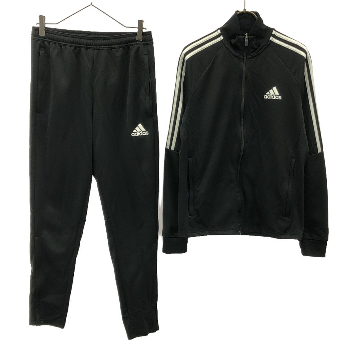 adidas 長袖 トレーニングジャージ 上下セットアップ