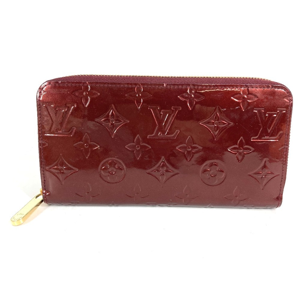 ルイヴィトン LOUIS VUITTON ジッピーウォレット M93575 モノグラムヴェルニ ロングウォレット ラウンドファスナー 長財布 モノグラムヴェルニキャンバス ヴァイオレット パープル