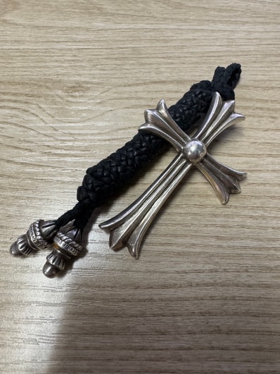 Chrome Hearts Large CH Cross Pendant "Silver"