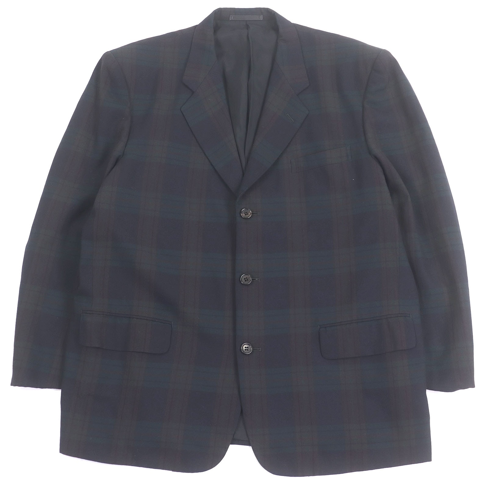 極美品 コムデギャルソンオム テーラードジャケット ネイビー系 メンズ M