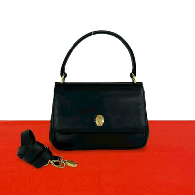 BURBERRY バーバリー シャドーホース ロゴ 金具 ノバチェック 柄 レザー ショルダーバッグ ブラック
14969