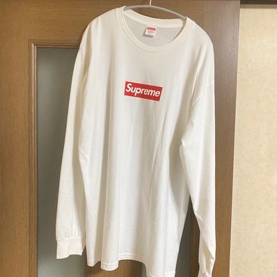 Supreme Box Logo L/S Tee "White"