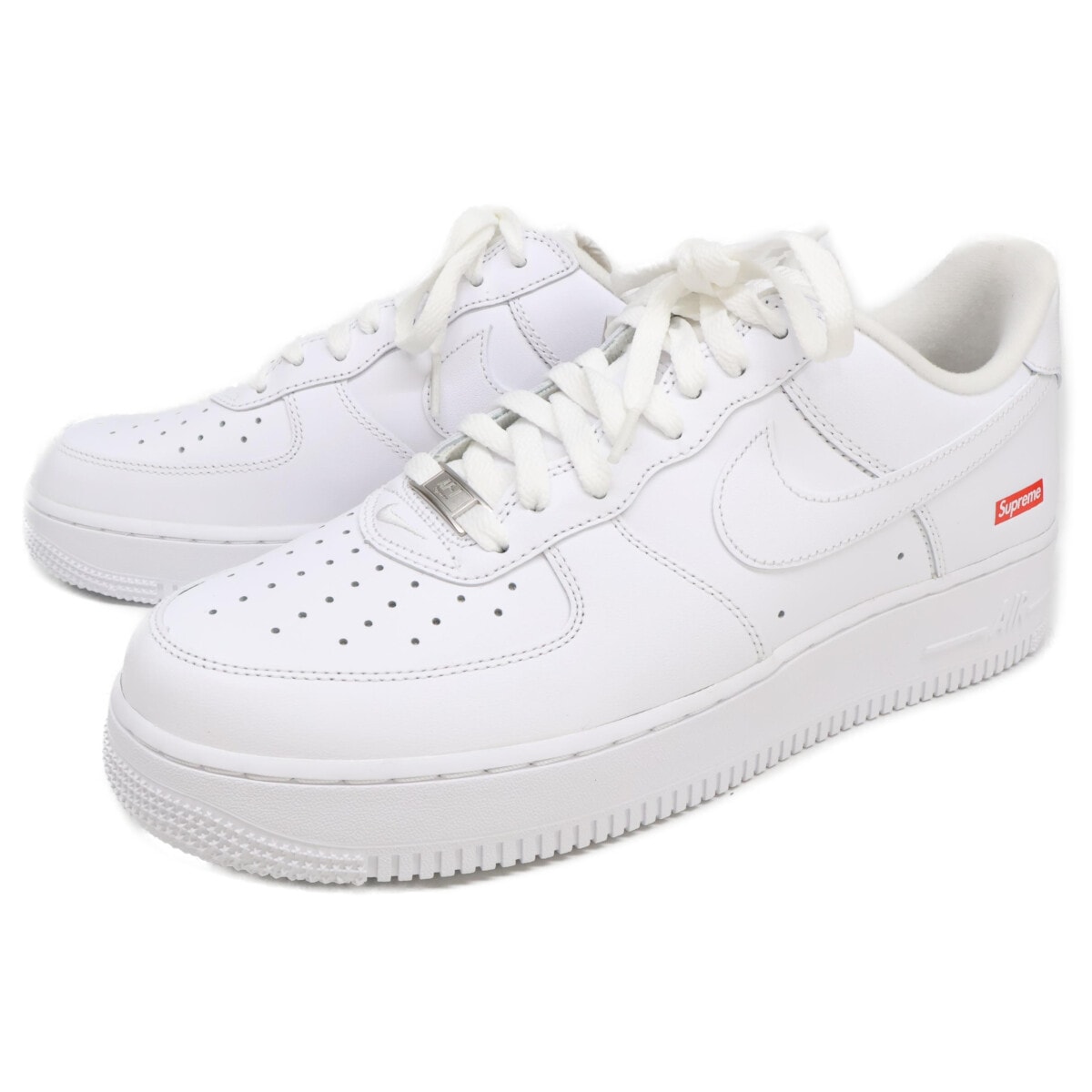 ナイキ 【新品同様】CU9225-100 AIR FORCE 1 LOW/SUPREME エアフォース 1 ロー シュプリーム スニーカー US9.5