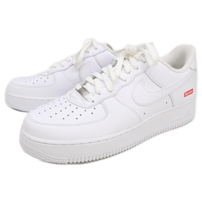 ナイキ 【新品同様】CU9225-100 AIR FORCE 1 LOW/SUPREME エアフォース 1 ロー シュプリーム スニーカー US9.5