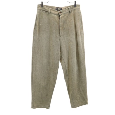 RRL ダブルアールエル 90s 赤3星 初期タグ オールド テーパードパンツ ブラウン系 RALPH LAUREN ボタンフライ